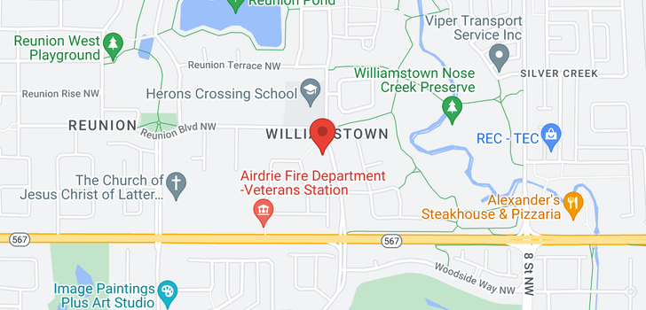 map of 1031 Williamstown BV NW